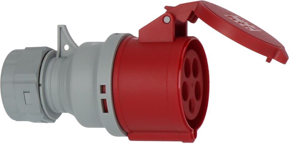 Brennenstuhl CEE-Kupplung 400V 32A Verwendung im Außenbereich 5-polig IP44 Produktbild Brennenstuhl CEE-Kupplung 400V 32A Verwendung im Außenbereich 5-polig IP44