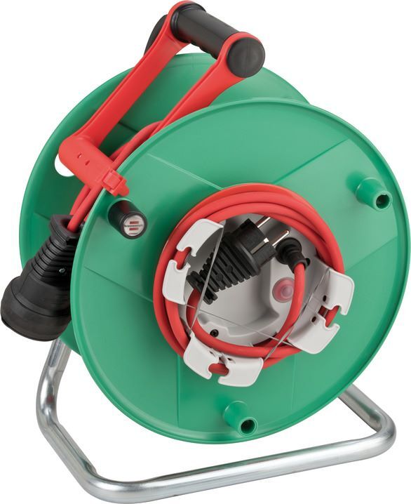 Brennenstuhl Garant G Bretec IP44 Gartenkabeltrommel 40 Meter für Rasenmäher rot Produktbild Brennenstuhl Garant G Bretec IP44 Gartenkabeltrommel 40 Meter für Rasenmäher rot
