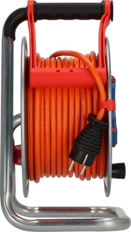 Brennenstuhl Garant S IP44 Kabeltrommel 25 m Kabel in orange Stahlblech Produktbild Brennenstuhl Garant S IP44 Kabeltrommel 25 m Kabel in orange Stahlblech bild 6