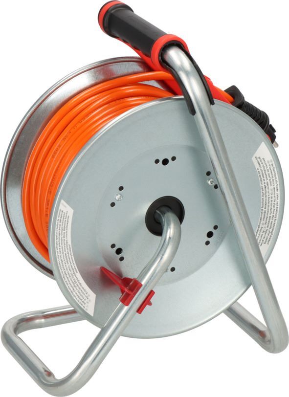 Brennenstuhl Garant S IP44 Kabeltrommel 25 m Kabel in orange Stahlblech Produktbild Brennenstuhl Garant S IP44 Kabeltrommel 25 m Kabel in orange Stahlblech bild 7