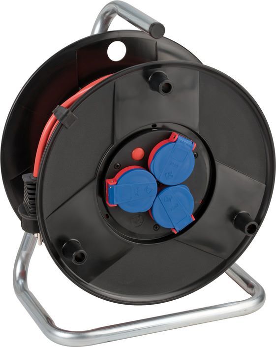 Brennenstuhl Kabeltrommel Outdoor mit 40 Meter Kabel in rot IP44 Produktbild Brennenstuhl Kabeltrommel Outdoor mit 40 Meter Kabel in rot IP44
