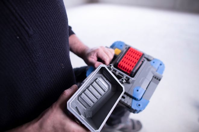 Brennenstuhl LED Akku Arbeitsstrahler BS 5000 MA 6000lm 18V IP55 2 Schaltstufen dimmbar Produktbild Brennenstuhl LED Akku Arbeitsstrahler BS 5000 MA 6000lm 18V IP55 2 Schaltstufen dimmbar bild 17