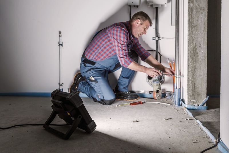 Brennenstuhl LED Baustrahler DINORA 5050 45 Watt IP65 Produktbild Brennenstuhl LED Baustrahler DINORA 5050 45 Watt IP65 bild 10