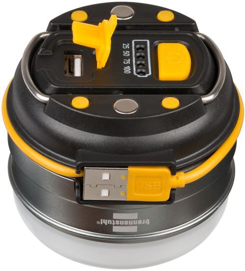 Brennenstuhl Akku LED Outdoor Leuchte Oli 0300 A Campingleuchte mit USB Produktbild Brennenstuhl Akku LED Outdoor Leuchte Oli 0300 A Campingleuchte mit USB bild 10