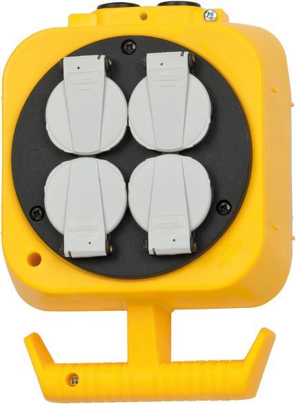 Brennenstuhl Pendel Stromverteiler Hängeverteiler mit 4 Schutzkontakt Steckdosen Produktbild Brennenstuhl Pendel Stromverteiler Hängeverteiler mit 4 Schutzkontakt Steckdosen