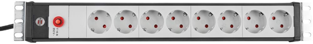 Brennenstuhl Premium Line 19 Zoll Steckdosenleiste 8 fach mit Kaltgerätestecker Produktbild Brennenstuhl Premium Line 19 Zoll Steckdosenleiste 8 fach mit Kaltgerätestecker bild 6