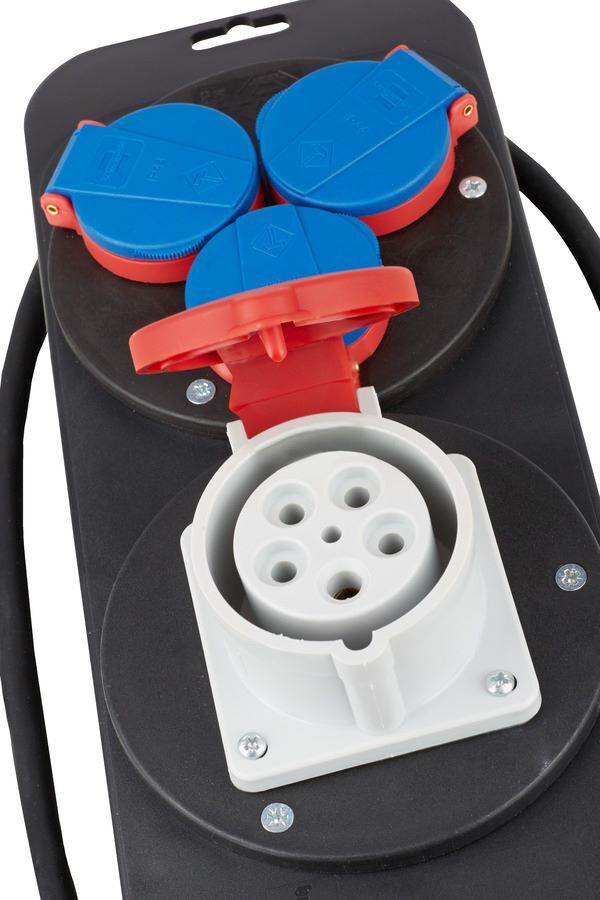 Brennenstuhl Stromstation Stromverteiler 16A Kabellänge 2 Meter für Baustelleneinsatz Brennenstuhl Stromstation Stromverteiler 16A Kabellänge 2 Meter für Baustelleneinsatz