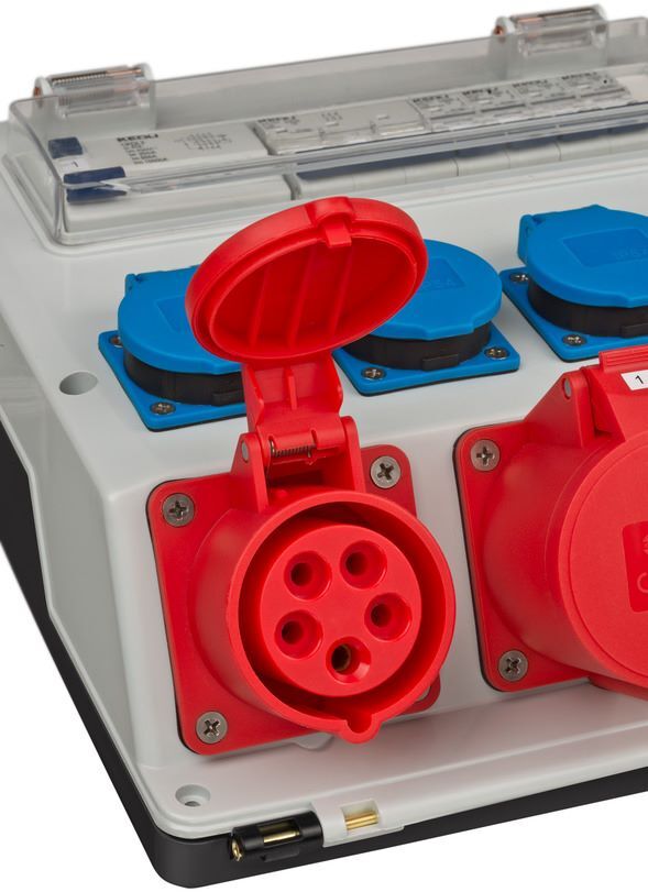 Brennenstuhl Tragbarer Stromverteiler Wandverteiler 32 A Produktbild Brennenstuhl Tragbarer Stromverteiler Wandverteiler 32 A bild 6