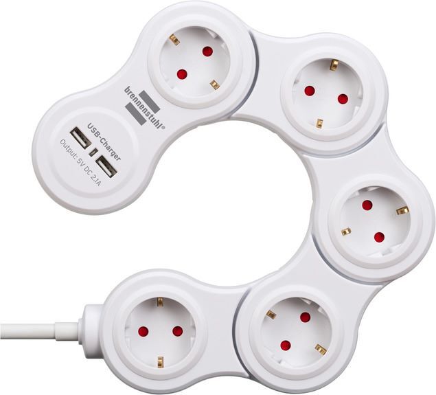 Brennenstuhl Vario Power Steckdosenleiste mit USB Ladefunktion Bewegliche Steckdosenleiste Produktbild Brennenstuhl Vario Power Steckdosenleiste mit USB Ladefunktion Bewegliche Steckdosenleiste bild 10
