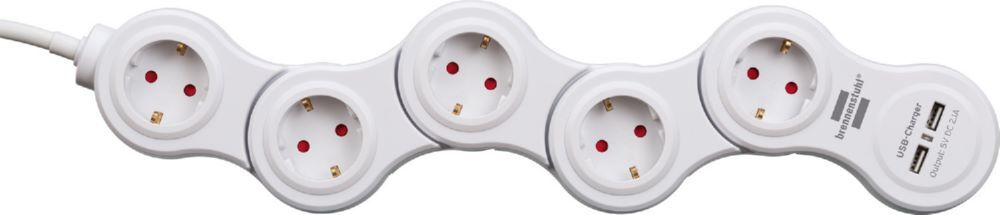 Brennenstuhl Vario Power Steckdosenleiste mit USB Ladefunktion Bewegliche Steckdosenleiste Produktbild Brennenstuhl Vario Power Steckdosenleiste mit USB Ladefunktion Bewegliche Steckdosenleiste bild 9