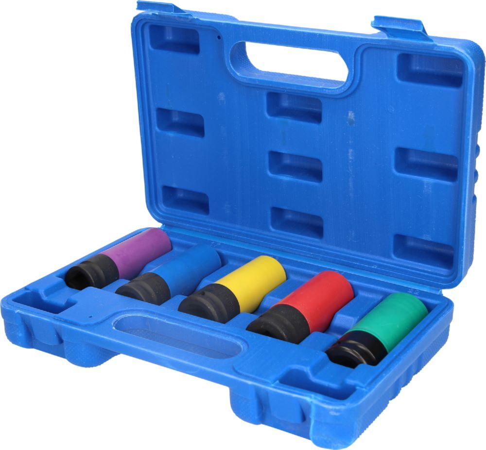 Produktbild Brilliant Tools Alu Felgen Kraft Stecknuss Satz 1/2 Zoll 5 teilig