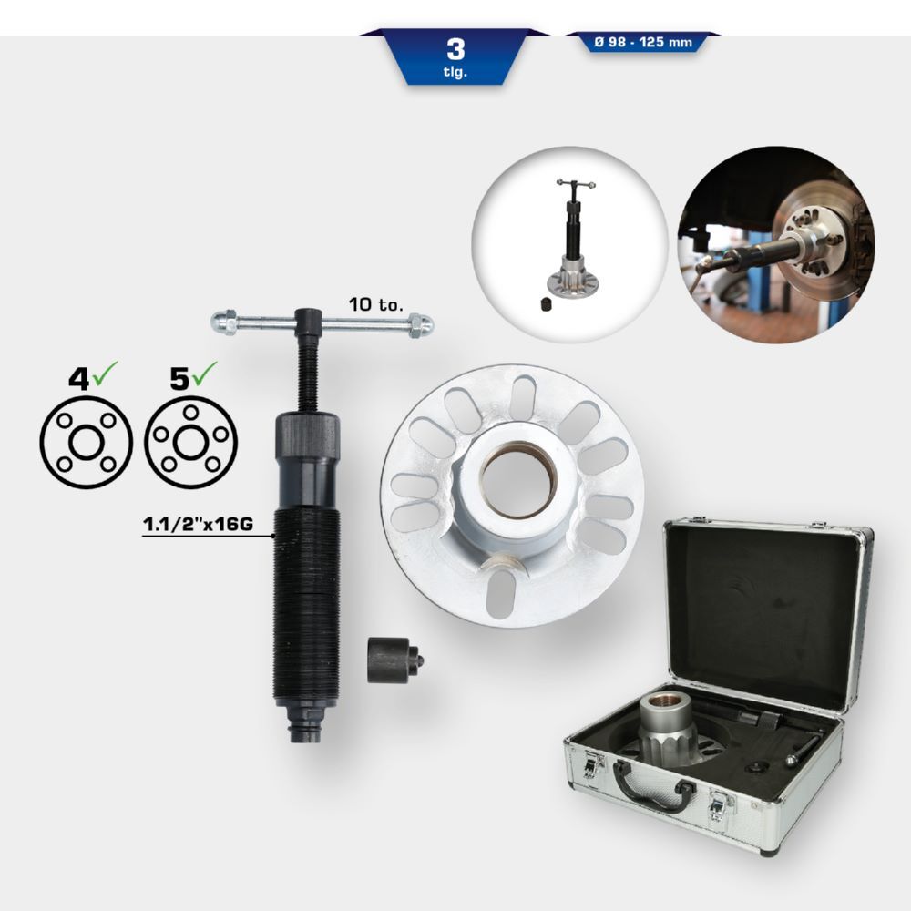Produktbild Hydraulischer Ausdrücker für Antriebswellen, 98 mm - 12,5 cm bild 3