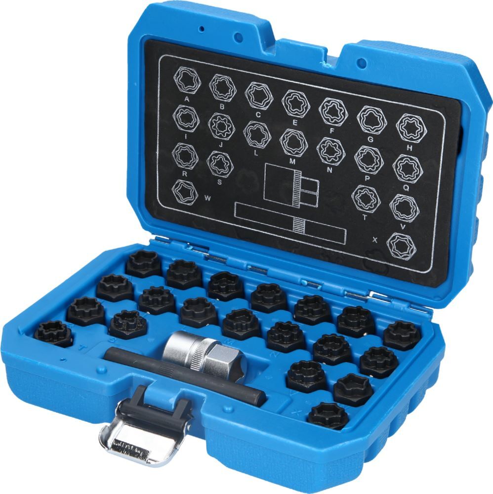 Produktbild Brilliant Tools Felgenschloss Sortiment für Audi 22 teilig