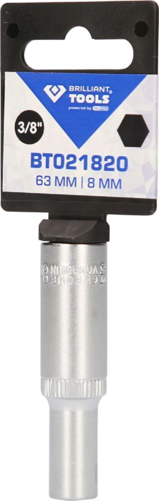 Produktbild 3/8" Sechskant-Stecknuss, lange Ausführung, 8 mm bild 3