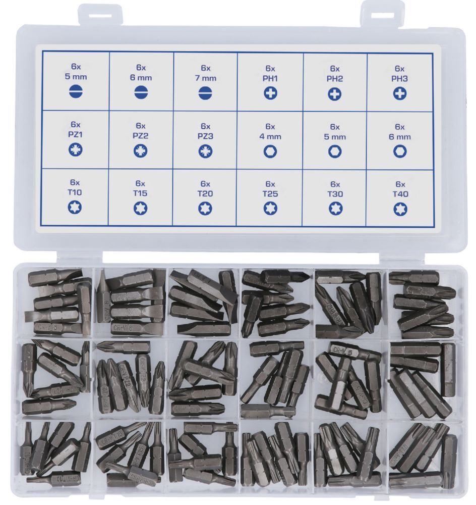 Produktbild Brilliant Tools Bit Sortiment 108 teilig