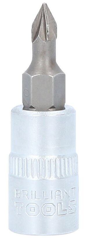 Produktbild 1/4" PZ Kreuzschlitz Bit-Stecknuss, PZ0 bild 3