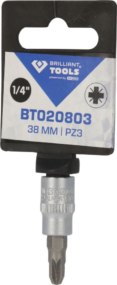 Produktbild 1/4" PZ Kreuzschlitz Bit-Stecknuss, PZ3 bild 3