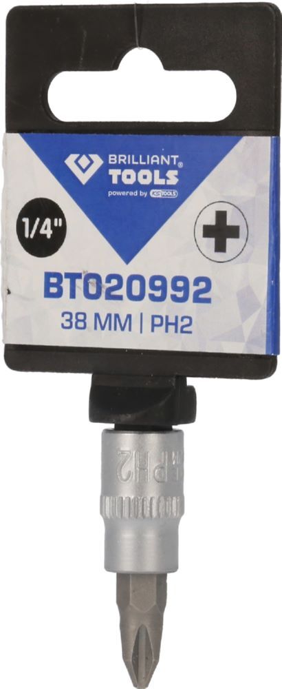 Produktbild 1/4" PH Kreuzschlitz Bit-Stecknuss, PH2 bild 3