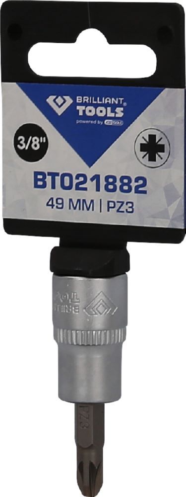 Produktbild 3/8" PZ Kreuzschlitz Bit-Stecknuss, PZ3 bild 3