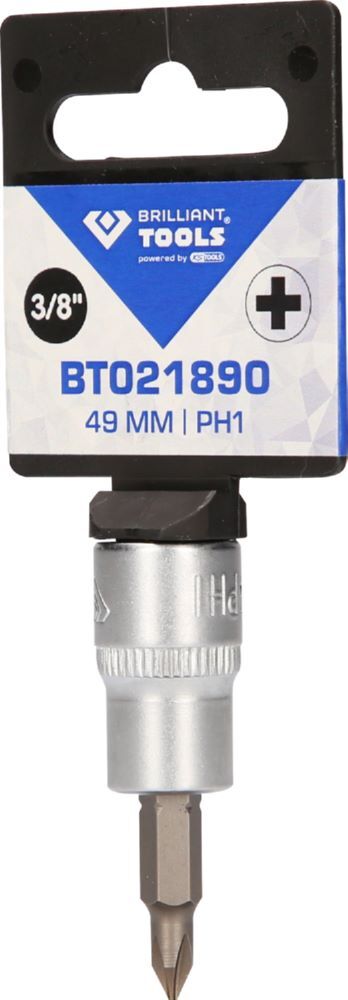 Produktbild 3/8" PH Kreuzschlitz Bit-Stecknuss, PH1 bild 3