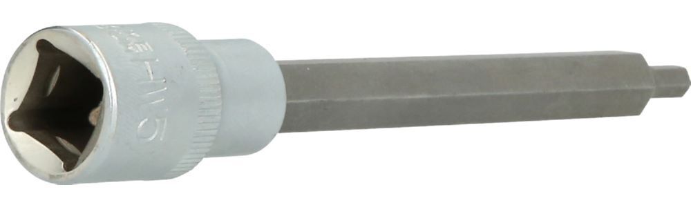 Produktbild 1/2" Innensechskant Bit-Stecknuss, 140 mm lang, 5 mm bild 2