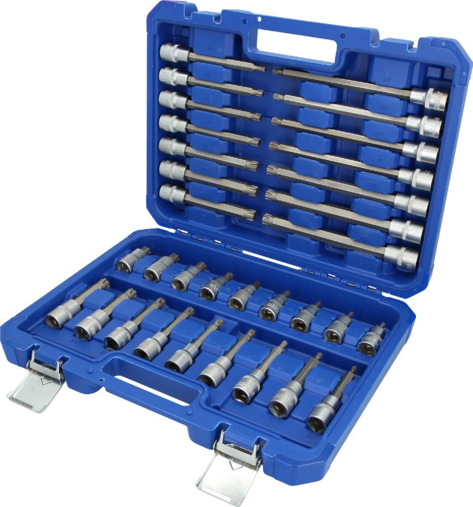Produktbild Brilliant Tools Bit Stecknuss Satz RIBE Profi 1/2 Zoll 32 teiligl