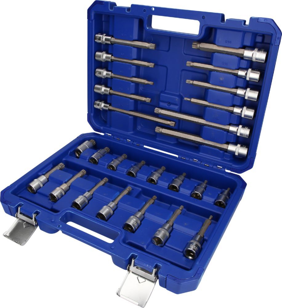 Produktbild Brilliant Tools Bit Stecknuss Satz Vielzahn-Profil XZN 26 teilig