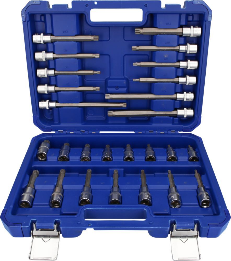 Produktbild 1/2" Bit-Stecknuss-Satz, 26-tlg, Vielzahn-Profil, XZN bild 6