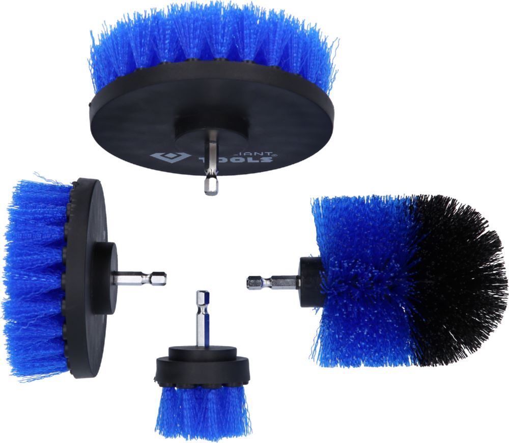 Produktbild Brilliant Tools Bürstenaufsatz Satz für Bohrmaschinen 4 teilig