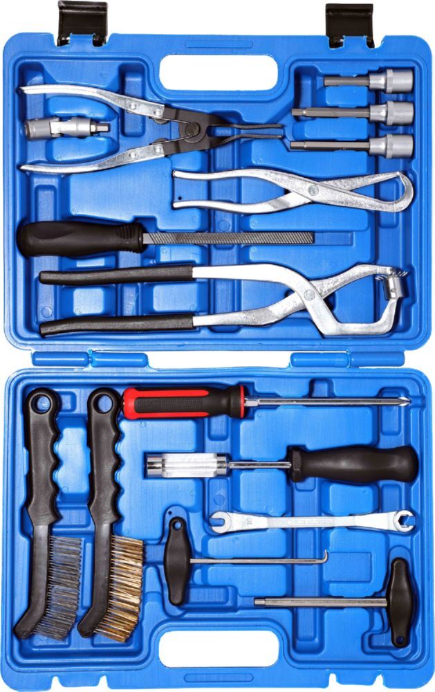 Produktbild Universal-Bremstrommel und Bremsscheiben-Werkzeug-Satz, 15-tlg bild 3