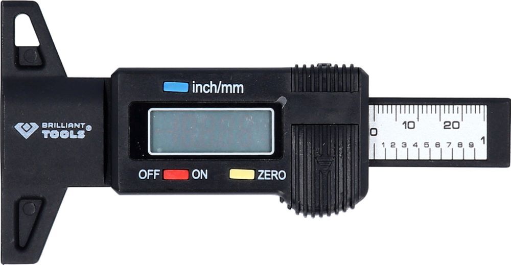 Produktbild Brilliant Tools Digitaler Tiefenmessschieber 0 - 25 mm