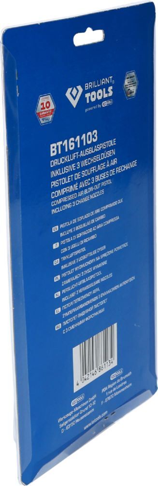 Produktbild Druckluft-Ausblaspistole inklusive 3 Wechseldüsen bild 2