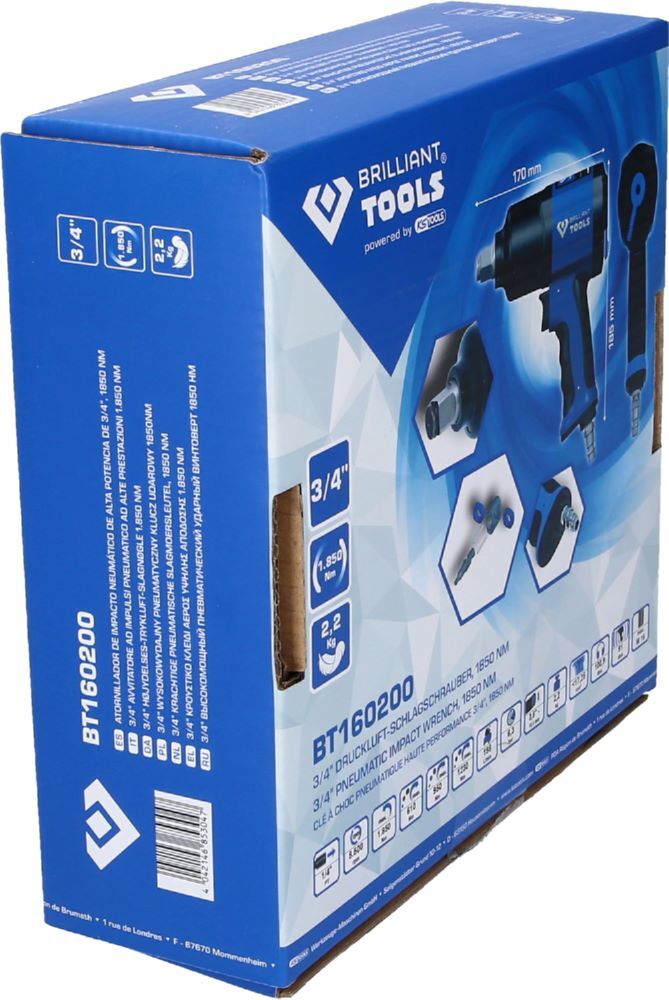 Produktbild 3/4" Druckluft-Schlagschrauber, 1.800 Nm bild 4