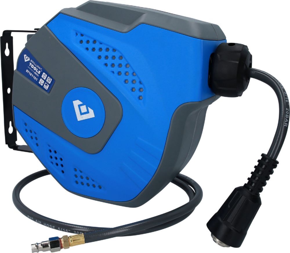 Produktbild Brilliant Tools Automatischer Druckluftschlauch Aufroller Durchmesser 8 mm x 10 m