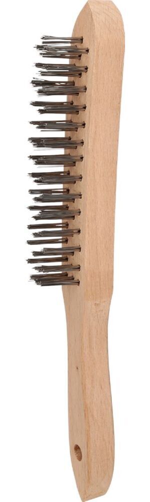 Produktbild Brilliant Tools Edelstahl Handdrahtbürste 3 reihig 290mm