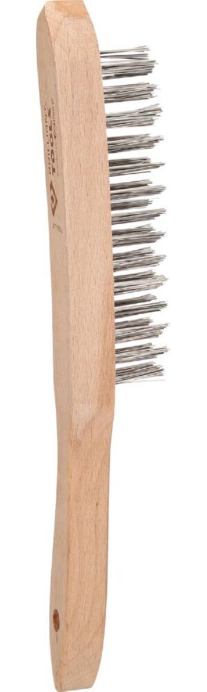 Produktbild Edelstahl-Handdrahtbürste 3-reihig, 290mm bild 2
