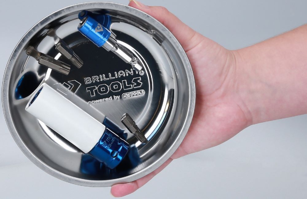 Produktbild Edelstahl-Magnet-Teller, Ø 15 cm bild 5