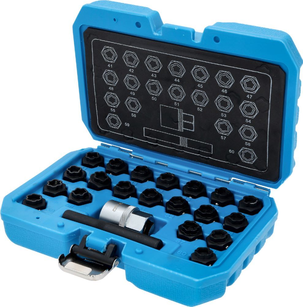 Produktbild Brilliant Tools Felgenschloss Sortiment für BMW 22 teilig