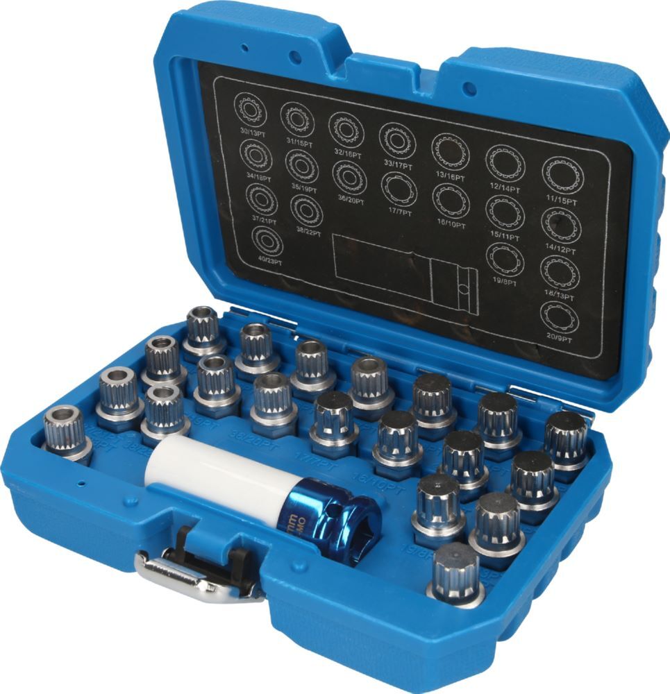 Produktbild Brilliant Tools Felgenschloss Sortiment für BMW 21 teilig