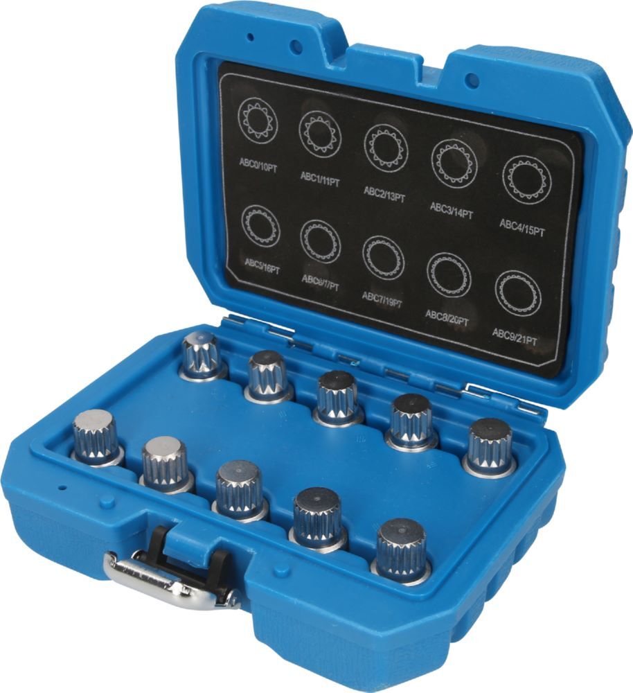 Produktbild Brilliant Tools Felgenschloss Sortiment für VW 10 teilig
