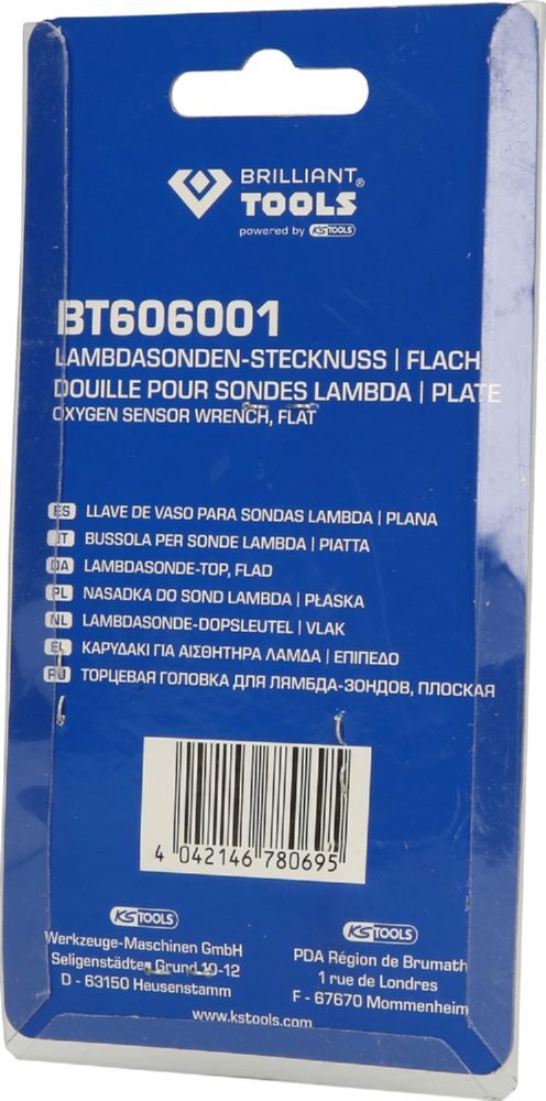 Produktbild 1/2" Lambdasonden-Stecknuss, flach bild 4