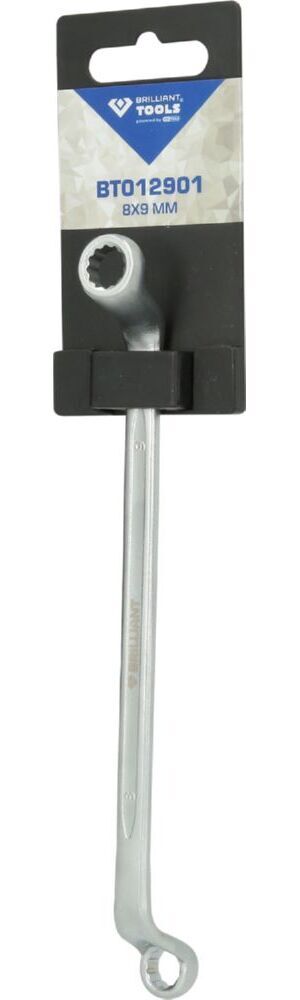 Produktbild Doppel-Ringschlüssel, gekröpft, 8 x 9 mm bild 3