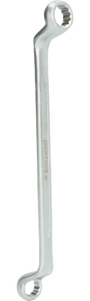 Produktbild Brilliant Tools Doppel Ringschlüssel gekröpft 12 x 13 mm