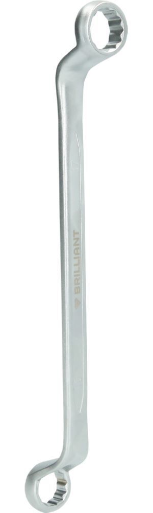 Produktbild Brilliant Tools Doppel Ringschlüssel gekröpft 16 x 17 mm