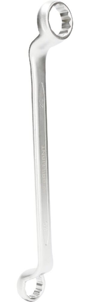 Produktbild Brilliant Tools Doppel Ringschlüssel gekröpft 25 x 28 mm