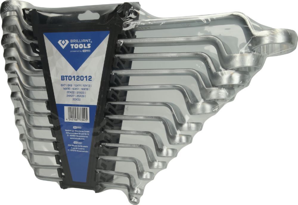 Produktbild Doppel-Ringschlüssel-Satz, gekröpft, 12-tlg bild 3