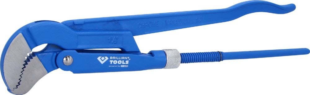 Produktbild Brilliant Tools Eckrohrzange 1.1/2 Zoll 45 Grad gewinkelt