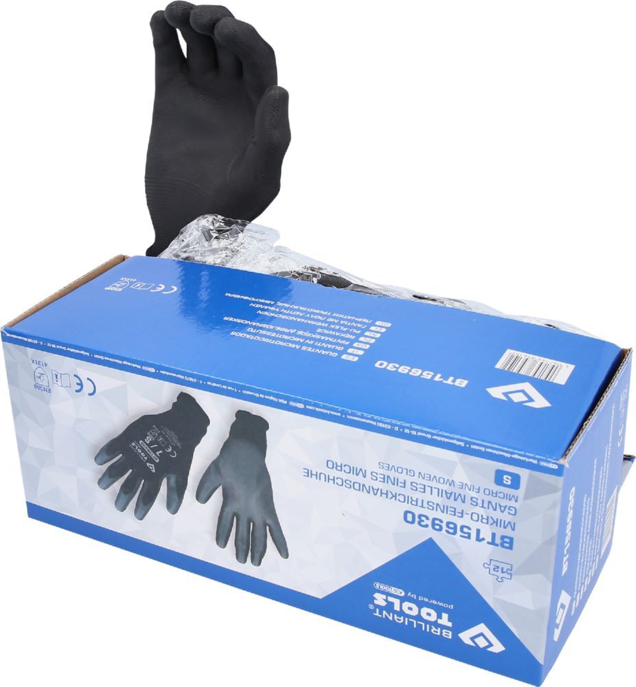 Produktbild Mikro-Feinstrickhandschuhe, Größe 7 / S bild 2