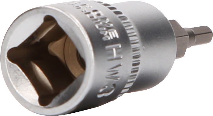 Produktbild 3/8" Innensechskant Bit-Stecknuss, 3 mm bild 2