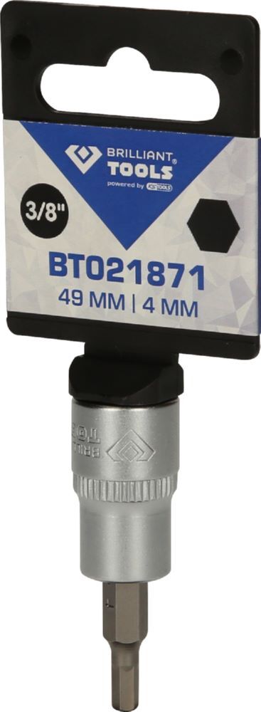 Produktbild 3/8" Innensechskant Bit-Stecknuss, 4 mm bild 3